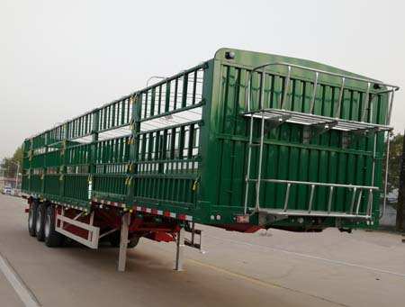 梁兴牌13米33.8吨3轴仓栅式运输半挂车(LX9401CCYA)