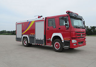 汉江牌HXF5200GXFSG80/HW水罐消防车