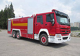 HXF5321GXFPM160/HW型泡沫消防车图片