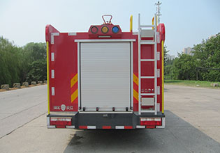 漢江牌HXF5101GXFSG35/DF水罐消防車公告圖片