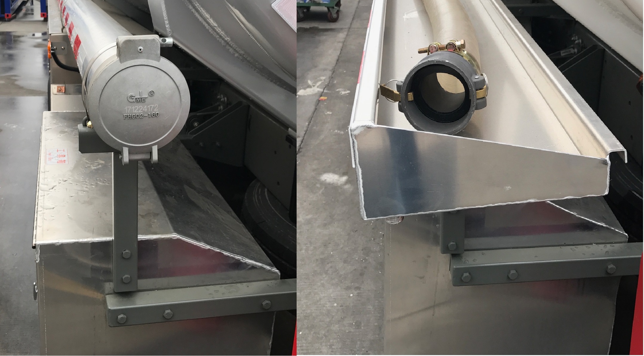 中集牌ZJV5320GYYJMZZ铝合金运油车公告图片