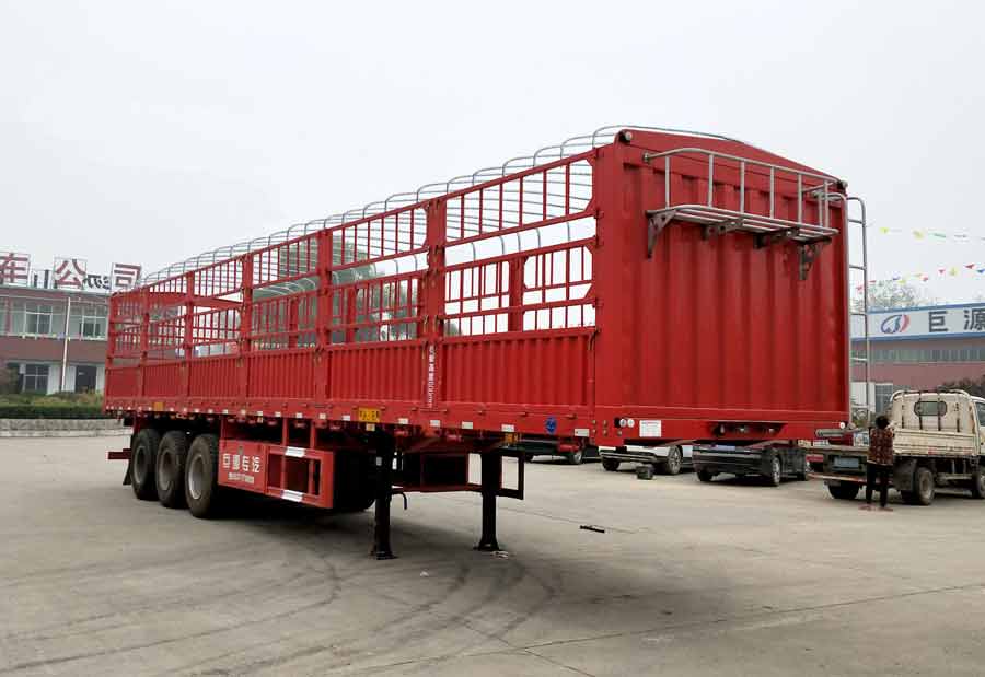 骜通牌13米33.8吨3轴仓栅式运输半挂车(LAT9400CCYA)