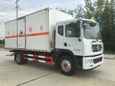 大力牌DLQ5180XFWEQ腐蝕性物品廂式運(yùn)輸車公告圖片