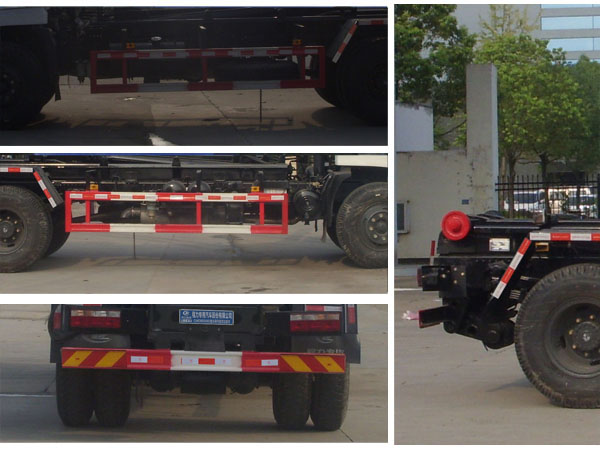 程力威牌CLW5180ZXXE5車廂可卸式垃圾車公告圖片