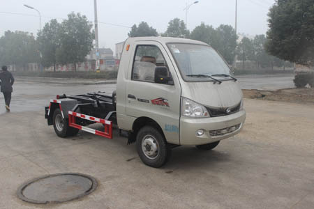 潤(rùn)知星牌SCS5039ZXXBJ車廂可卸式垃圾車公告圖片