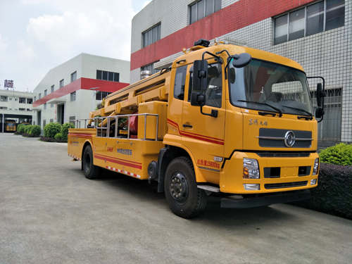 龙鹰牌FLG5160TGP41E垂直供排水抢险车公告图片