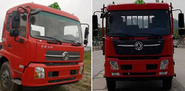 程力威牌CLW5256XFWD5腐蝕性物品廂式運(yùn)輸車公告圖片