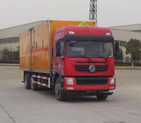 东驹牌LDW5260XFWGLV腐蚀性物品厢式运输车公告图片