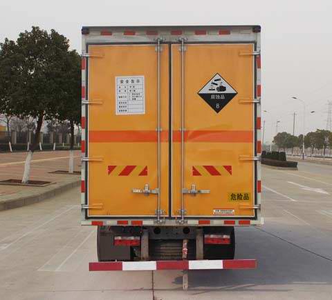 东驹牌LDW5260XFWGLV腐蚀性物品厢式运输车公告图片