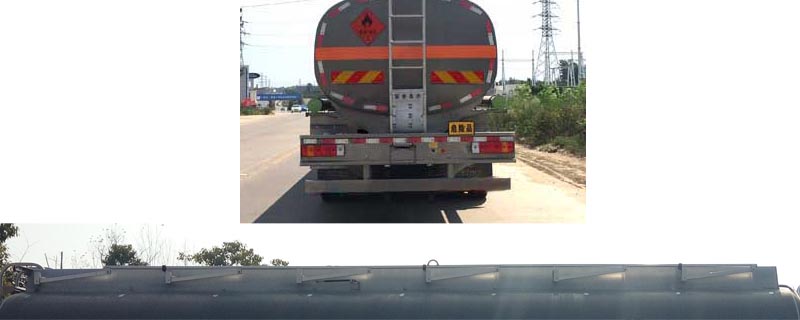 程力威牌CLW5321GYYLZ5鋁合金運油車公告圖片