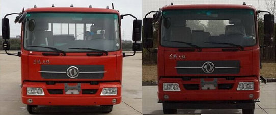 神狐牌HLQ5100GQXD5护栏清洗车公告图片