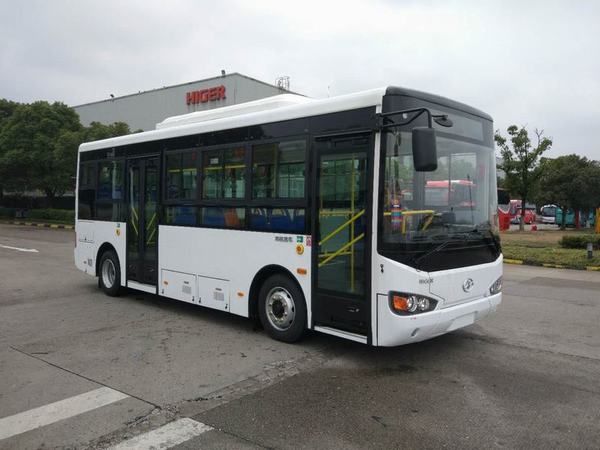 海格牌8米15-27座纯电动城市客车(KLQ6800GEVN10)