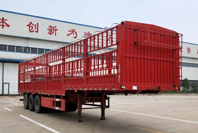 洺伟牌FMW9400CCYE仓栅式运输半挂车公告图片