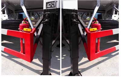 大力牌DLQ9400GRYS易燃液体罐式运输半挂车公告图片