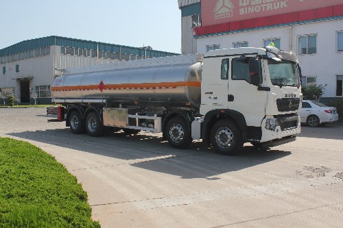 綠葉牌JYJ5327GYYE鋁合金運(yùn)油車公告圖片