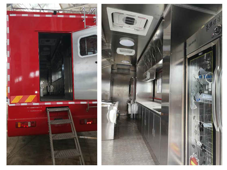 程力威牌CLW5160XZCZ5野外自行式炊事車公告圖片