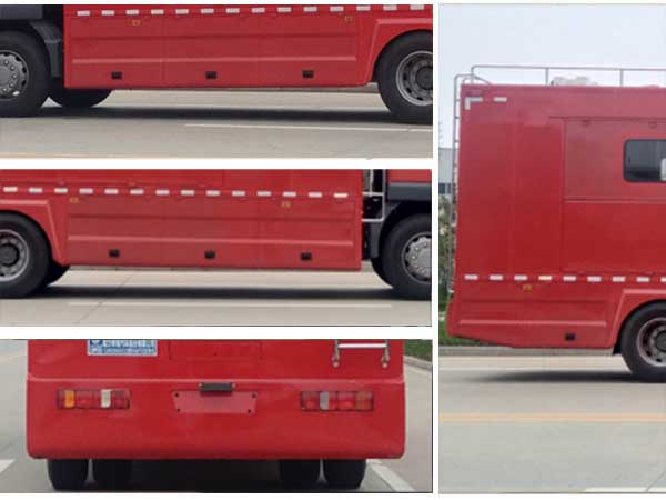 程力威牌CLW5160XZCZ5野外自行式炊事車公告圖片