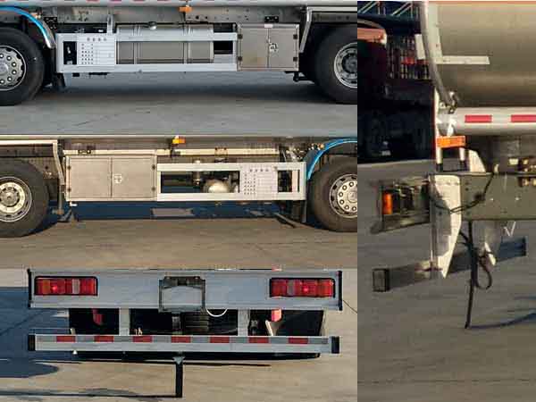 楚勝牌CSC5326GYYLZK鋁合金運油車公告圖片