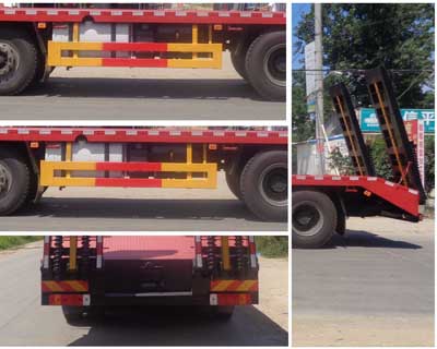 程力威牌CLW5310TPBC5平板運(yùn)輸車公告圖片