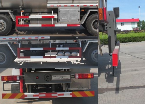 綠葉牌JYJ5317GRYE1易燃液體罐式運(yùn)輸車公告圖片