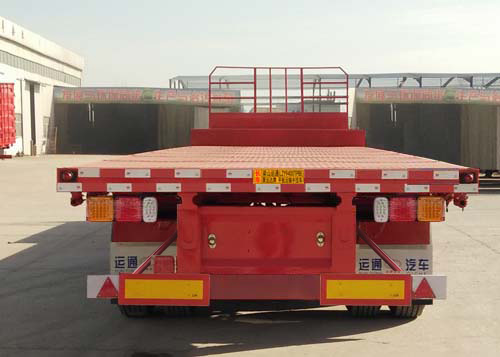 聚运达牌LZY9400TPBE平板运输半挂车公告图片
