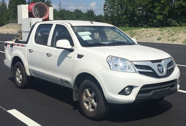 福田牌BJ5027GPS-E1绿化喷洒车公告图片