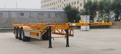 山装牌SZM9400TJZ40集装箱运输半挂车公告图片