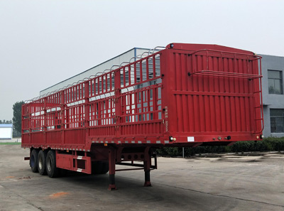 龙威事业牌13米33.6吨3轴仓栅式运输半挂车(AZY9400CCYE)