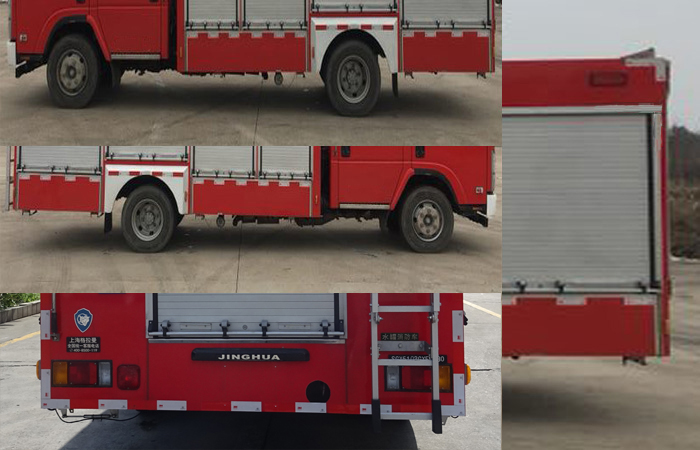 上格牌SGX5102GXFSG30水罐消防車公告圖片