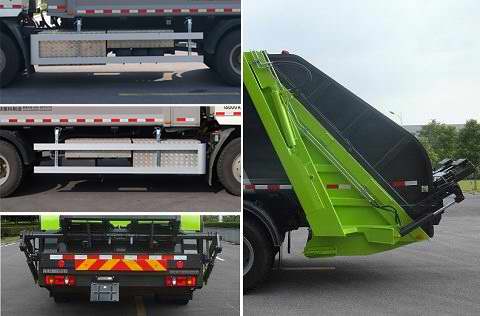 中聯(lián)牌ZBH5180ZYSLZBEV純電動(dòng)壓縮式垃圾車公告圖片