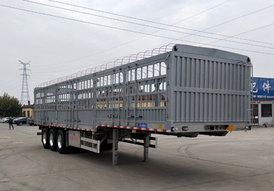 恒通梁山牌13米35.2吨3轴铝合金仓栅式运输半挂车(CBZ9403CCY)