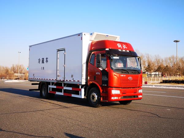 解放牌CA5180XLCP62K1L5E6冷藏車公告圖片