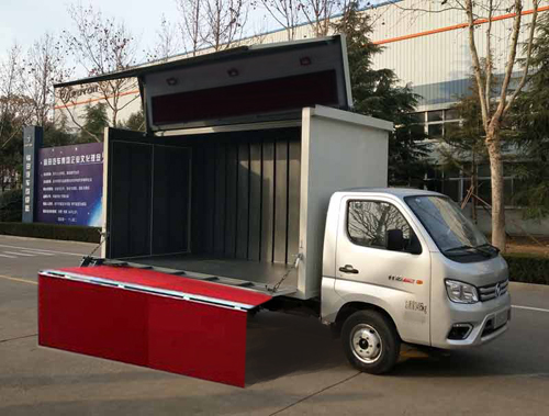 福田牌BJ5032XWT5JV5-01舞臺(tái)車(chē)公告圖片