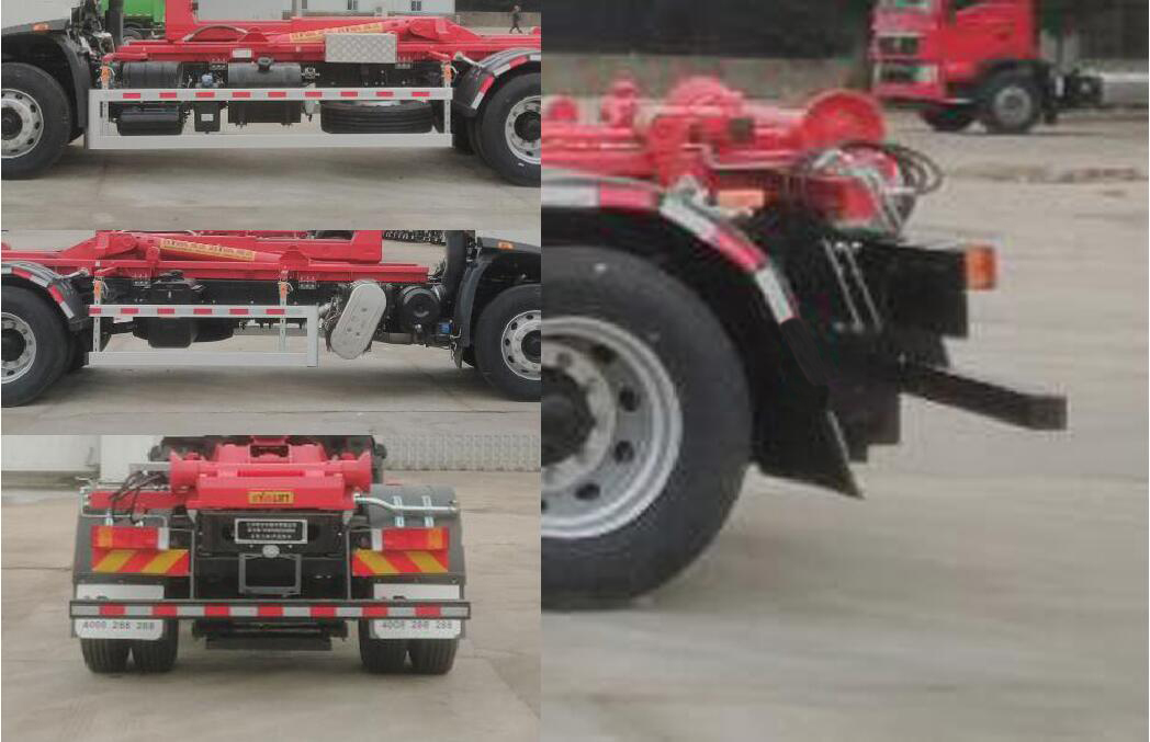 銀寶牌SYB5181ZXXDF6車廂可卸式垃圾車公告圖片