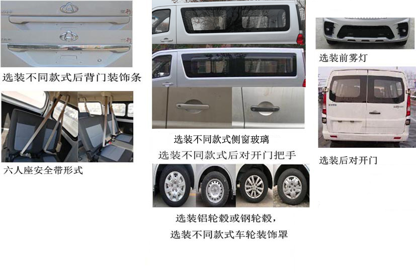 长安牌SC6453ACB6多用途乘用车公告图片