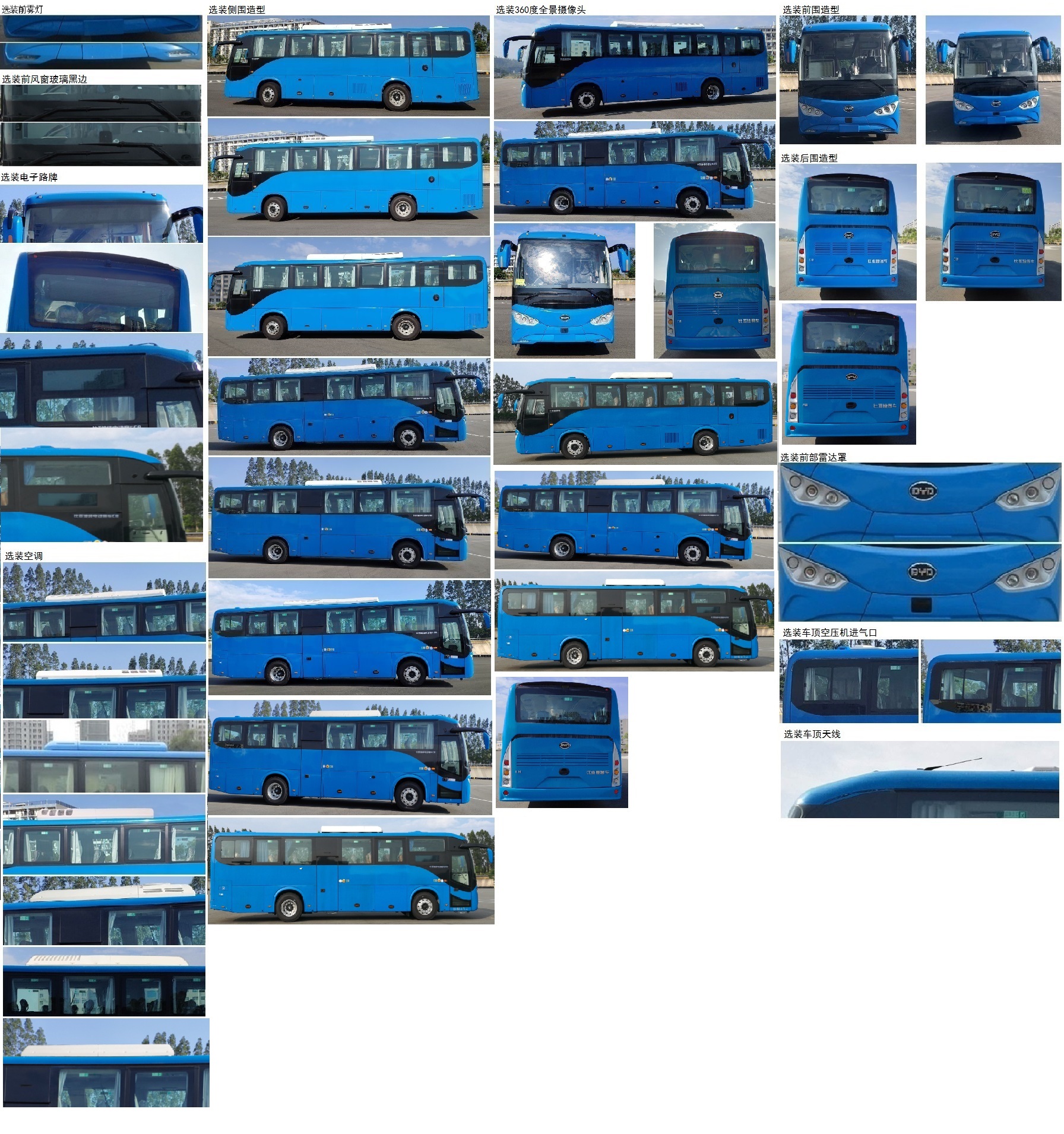 比亚迪牌BYD6112HGEV纯电动城市客车公告图片