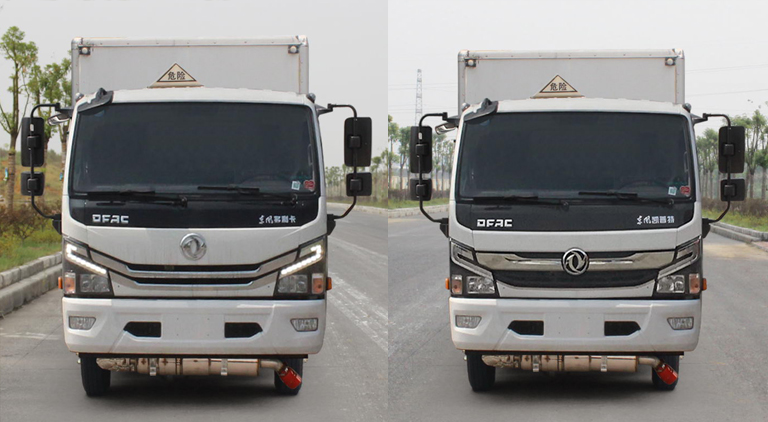 東風(fēng)牌EQ5095XZW8CD2ACWXP雜項危險物品廂式運輸車公告圖片