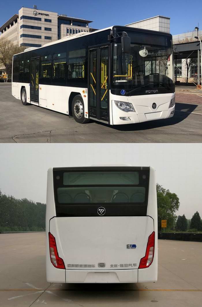 福田牌BJ6105EVCA-45纯电动城市客车公告图片