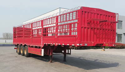 燕山玉龙牌13米34吨3轴仓栅式运输半挂车(CDZ9400CCYE)