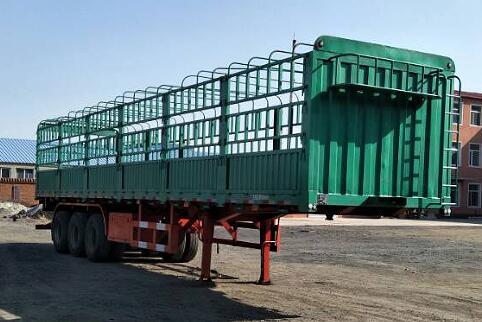 吉平雄风牌13米33.7吨3轴仓栅式运输半挂车(JXF9402CCY)
