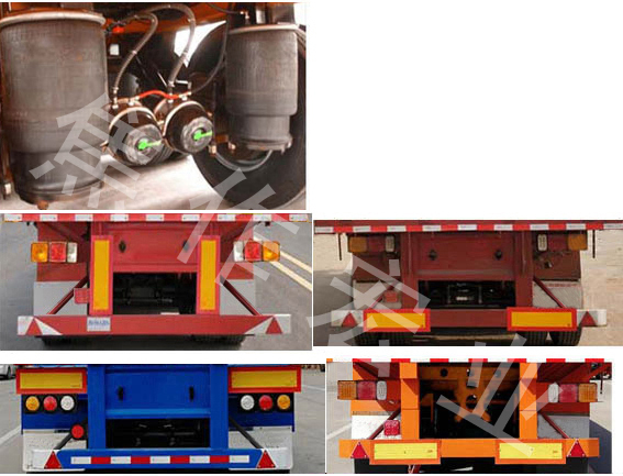 金宏发牌XAT9400栏板半挂车公告图片