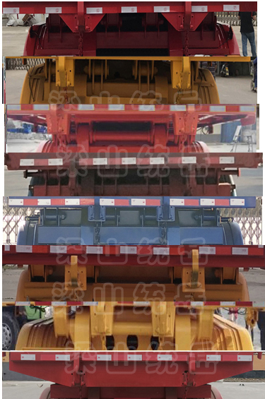 统岳牌XXF9400ZHX自卸半挂车公告图片
