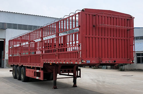 欧乐虎牌13米34.2吨3轴仓栅式运输半挂车(KHY9400CCYE)
