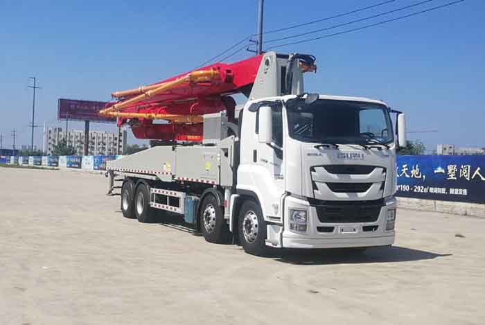 豐汽牌DXD5420THBL混凝土泵車公告圖片