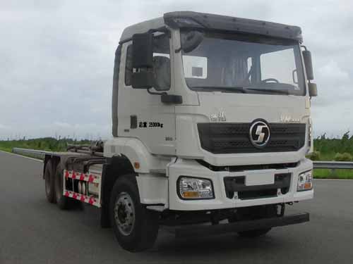 陜汽牌SX5259ZXXMB434車(chē)廂可卸式垃圾車(chē)公告圖片
