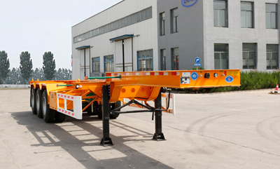 梁郓牌10.8米34.8吨3轴集装箱运输半挂车(SLY9403TJZE)