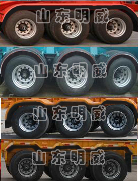 华兴江山牌SMW9400TJZE集装箱运输半挂车公告图片