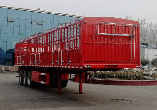 迪晟源牌13米34吨3轴仓栅式运输半挂车(TDS9400CCYA)