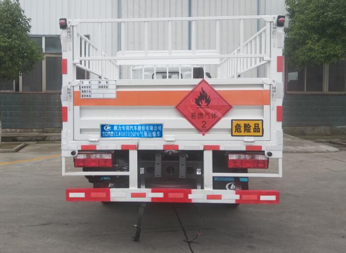 程力威牌CLW5075TQP6气瓶运输车公告图片