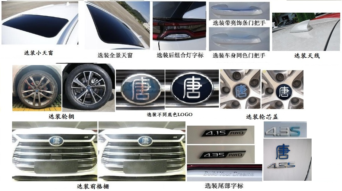 比亚迪牌BYD6490ST6HEV3插电式混合动力多用途乘用车公告图片